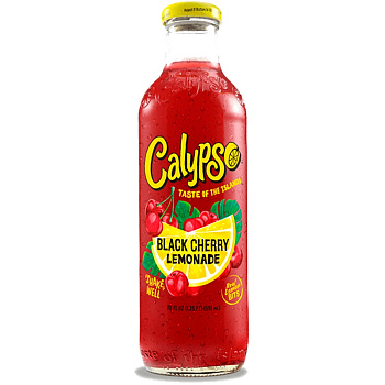 Напиток Calypso Лимонад из черешни  "Black Cherry Lemonade" 0.591 л.