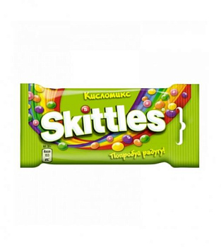 Драже Skittles Скитлс 38 грамм Кисломикс