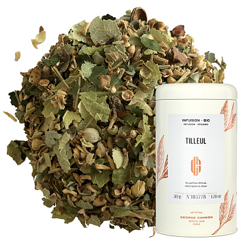 Органическая липа «George Cannon» Tilleul, банка 100гр