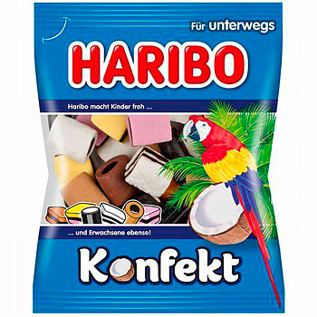 Мармелад «Haribo» Konfekt, Харибо Конфект, 100гр