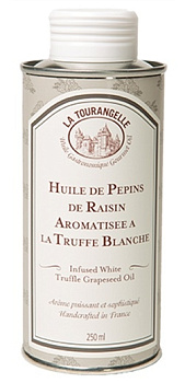 Масло виноградных косточек, ароматизированное белым трюфелем «La Tourangelle» White Truffle Flavoured Grapeseed Oil, Ла Туранжель 250мл ж/б