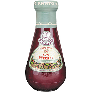 Соус томатный «Кинто» Дикая Ягода Клюква, Брусника Geo collection, 305гр