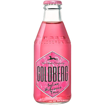 Напиток Goldberg Indian Hibiscus Tonic, Индийский Тоник Гибискус, 0.2л, стекло