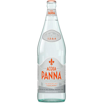 Минеральная вода без газа «Acqua Panna», Аква Панна 1л. стекло