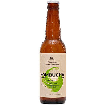 Напиток Комбуча «COMBUTEA» Мохито, 330 мл