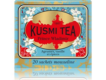 Kusmi tea Prince Vladimir / Принц Владимир Саше 20*2,2гр. Kusmi tea Prince Vladimir / Принц Владимир Саше 20*2,2гр.