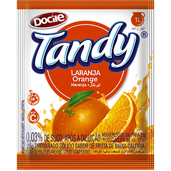 Растворимый напиток «Docile Tandy» Rani Orange, Дасел Танди Апельсин с кусочками апельсина 15шт/уп, 25гр