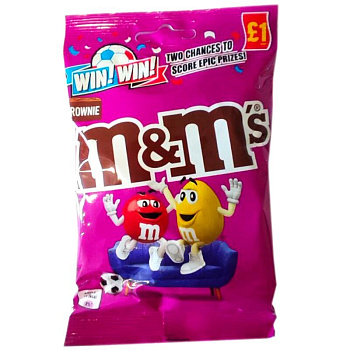 Конфеты Драже «M&Ms» Brownie, Эм энд Эмс Брауни 70гр.
