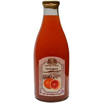 Cок Грейпфрутовый  «Ambrosia Sweet»  1л, стекло