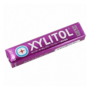 Жевательная резинка "Xylitol Gum Grape" Со вкусом винограда, 21гр