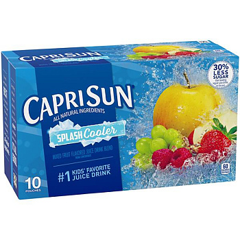 Напиток сокосодержащий «Capri Sun» Splash Cooler, Сплэш Кулер, 0.177л, пакет