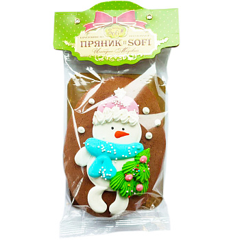 Пряник «Пекарня Sofi» Микс №3 Имбирно - Медовый, 100гр. (вид каждого пряника не одинаковый)