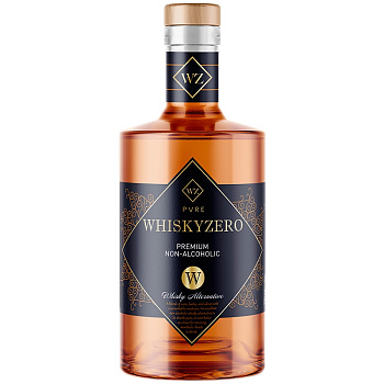 Безалкогольный виски «Univers Drinks» PVRE Whisky Zero 0,0%, ПВРЕ Виски Зеро, 0.7л, стекло