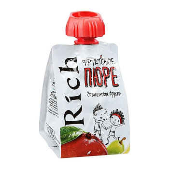Рич Пюре Груша Манго Ананас 0,11 литра.