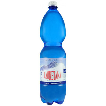 Минеральная вода Lauretana, Лауретана 1.5*6 шт. (Пластик) Без газа