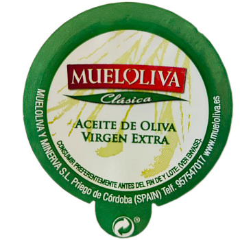 Оливковое масло Mueloliva Clasica Extra Virgin, Муэлолива Классика Экстра Вирджин, 0.01л, пэт