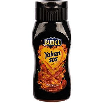 Соусы «Burcu» Hot Pepper Sauce, Бурcу Чили, 250мл, пластик
