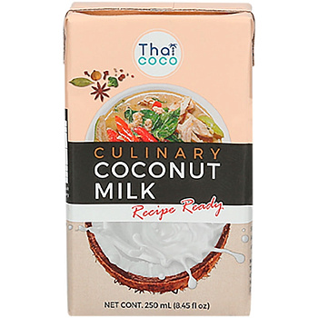 Кокосовое молоко «Thai Coco» (17-18% жирн), 0.25л, т/п