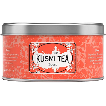 Kusmi tea "Boost", "Буст", банка 125гр