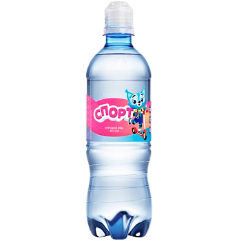 Природная минеральная вода «Жемчужина Байкала», Baikal Pearl 0.5л для детей, без газа, пэт