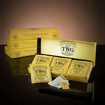 Чай TWG Ti Kuan Yin Superior, ТВГ Ти Гуань Инь Отличный  15х2,5г