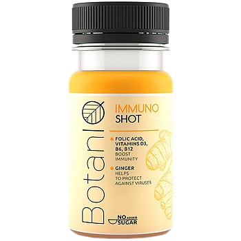 Напиток «Botaniq» Immuno Shot, Иммуно шот 0.1л, пэт