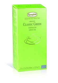 Чай Ronnefeldt Classic Green (BIO), Ронненфельд Классический Зеленый 1,5гр.х25шт.