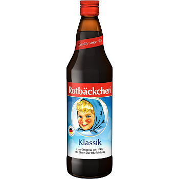 Мультифруктовый сок «Rotbäckchen» Klassik, Румяные щечки 0.7, стекло