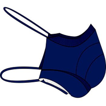 Защитная маска для лица MASCH8 Темно - Синий, для взрослых