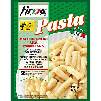 Спагетти «Firma Italia», Фирма Италия Макерончини с Сырным Соусом, 175гр, пакет