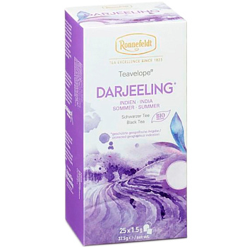 Чай черный Ronnefeldt Darjeeling, Ронненфельд дарджилинг 1,5гр.х25шт.