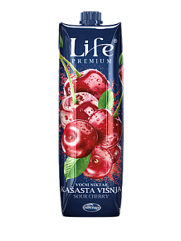 Нектар вишневый т.м. "Life", 1л.