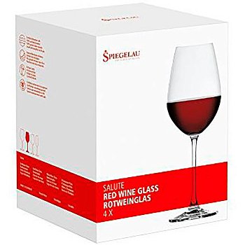 Набор бокалов «Spiegelau» Salute Red Wine / Красное вино (4шт x 550мл)