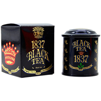 Чай «TWG» (Haute Couture Collection Mini) 1837 Black Tea, ТВГ 1837 чёрный чай 20гр, туба мини Чай «TWG» (Haute Couture Collection Mini) 1837 Black Tea, ТВГ 1837 чёрный чай 20гр, туба мини