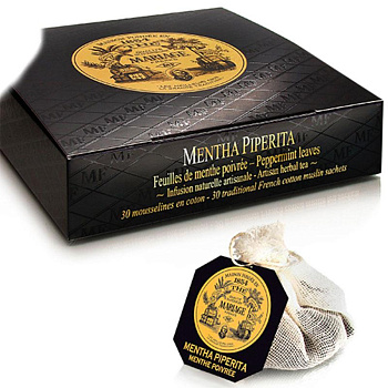 Органическая мята Mariage Mentha Piperita, Саше 75 гр