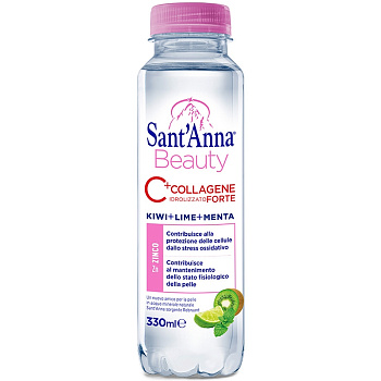 Sant'Anna Beauty 0.33л*12шт, Киви & Мята & Лайм
