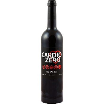 Безалкогольное вино Cardio Zero красное сухое 750 мл.