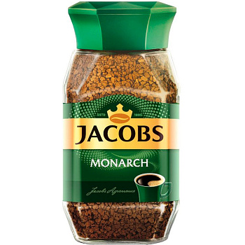 Кофе «Jakobs» Monarch, Монарх, 190гр, стекло