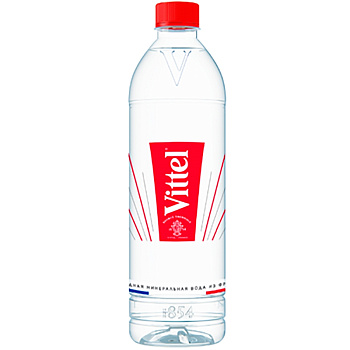 Минеральная вода без газа Vittel Виттель 0,7л. Пластик.