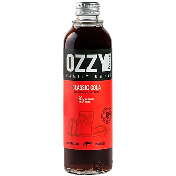 Напиток «Ozzy Frozzy» Classic Cola, Оззи Фроззи Классик Кола, 0.33, газ, стекло