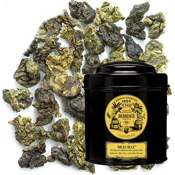 Чай Mariage Freres Улун Milky Blue, банка 100 гр