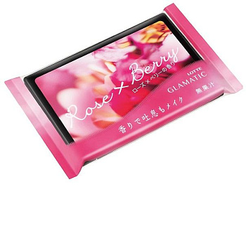 Конф. со вкусом ягод и розы "Glamatic Tablet (ROSE & BERRY),21гр