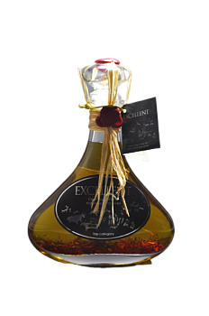 Оливковое масло первого холодного отжима Mon Ermitage «Excellent» Azafran, Мон Эрмитаж Эксцелент Азафран с шафраном в деревянной упаковке, 0.5л, стекло