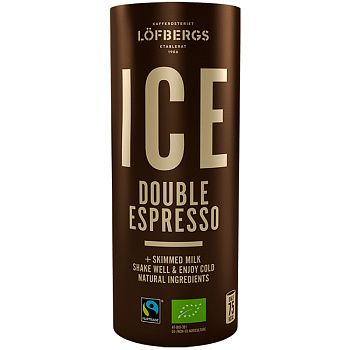 Холодный кофе «Lofbergs» Ice Double Espresso 0.23л, банка