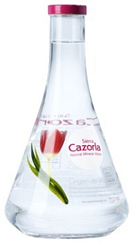 Минеральная вода без газа Sierra Cazorla Сьерра Казорла Тюльпан 0,75 л. Стекло