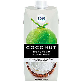 Кокосовый напиток «Thai Coco» Coconut Beverage, Оригинальный, 0.33л