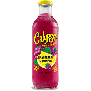 Напиток Calypso Виноградный лимонад  "Grapeberry Lemonade" 0.591 л.