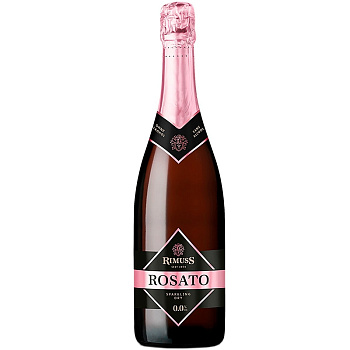 Безалкогольное шампанское Rimuss Rosato, Римус Росато 750мл. стекло