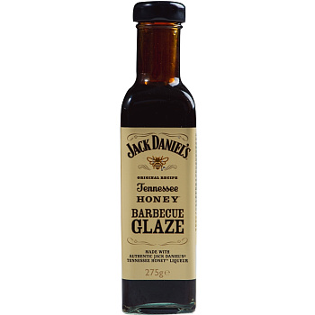 Соус "Jack Daniel's Tennessee Honey Barbecue Glaze, Барбекю Теннесси медовый" 275гр. Стекло
