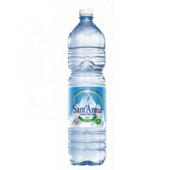 Минеральная вода «Sant'Anna» Naturale, Сант Анна Натурале 1.5л*6 шт, без газа, пэт